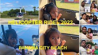 PanamaCity Beach Florida Helicopter Ride-2022 | Irene Baby and Olivia Rose|Panhandle Helicopter|USA