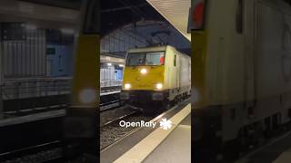 02/2024 - Passage d’une Traxx E186 en Gare de Dax