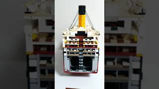 Let's look around LEGO Titanic in 1 minute #shorts