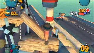 Worms 4 Mayhem: Mission 2: Sneaky Bridge Thieves Inc.