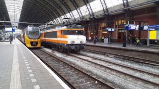 Rail Release 9903+Rail Restaurant vertrekken van Amsterdam Centraal