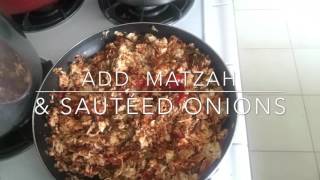 Matzah Shakshukah