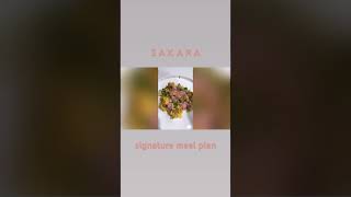 sakara signature meal plan (dinner)