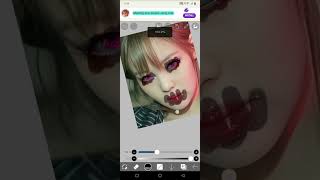 Jennie smudge edit ft dhzum #recommended #ibispaintx #viralvideo #trendingshorts like share sub🖤💓🌛