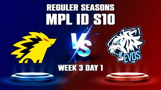 (M1) EVOS LEGENDS VS ONIC ESPORT - MPL ID SEASONS 10 WEEK 3 DAY 1 - MOBILE LEGENDS