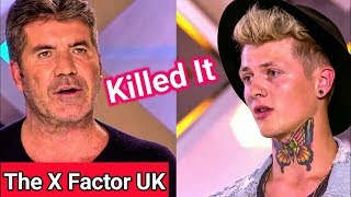 Simon Gave Him a SECOND CHANCE, He Killed It on The X Factor  TALENT GEEKS 2017