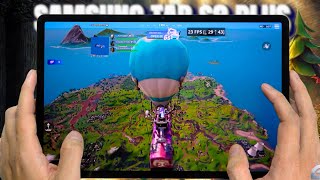 Samsung Galaxy Tab S8 Plus Fortnite Gameplay 2024 | Snapdragon 8 Gen 1