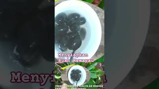 PROSES MEMASAK BUAH KEMAYAU HUTAN