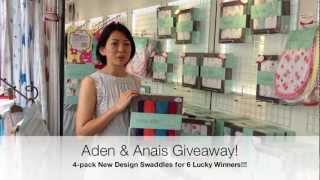 Introducing Aden & Anais products at Blossom39, Daikanyama（エイデンアンドアネイ）