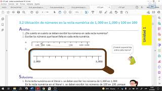 ESMATE TERCER GRADO CLASE 3.2 UNIDAD 1