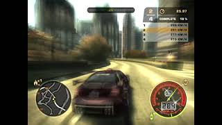 NFSMW | Speedtrap racing with Mercedez Benz CLK 500