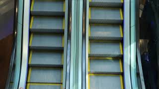 The escalator mechanism movement step climbing