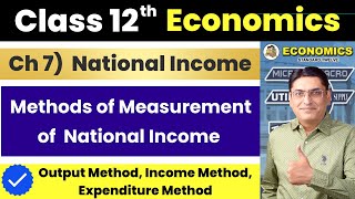 Methods of Measurement of National Income