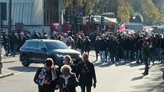 Arrivo dei TH nella zona della tribuna e incontro con gli UG durante TORINO Monza