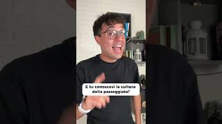 🇮🇹 E tu conosci la cultura della passeggiata? #italian #learnitalian #shorts