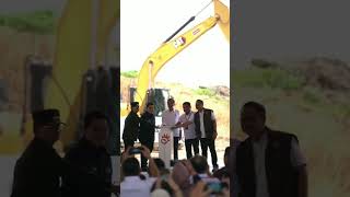 Presiden Joko Widodo Meresmikan Groundbreaking Telkom Smart Office di IKN Nusantara