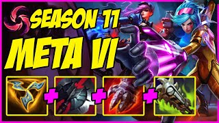 THIS SEASON 11 VI JUNGLE BRUISER BUILD IS THE NEW META |NEW ITEMS  JUNGLE LEAGUE OF LEGENDS GAMEPLAY