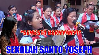 | SEMESTA BERNYANYI | Misa Awal Tahun Ajaran 2024/2025 & Pemberkatan Gedung Sekolah Santo Yoseph |