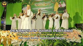 Penampilan Juara 1 Lomba Qasidah Tingkat Remaja - RM Taqwa Biringere Desa Biringere