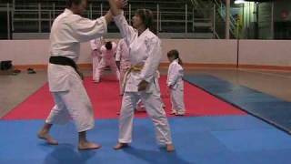 Aikido - Irimi nage, Back Stretch