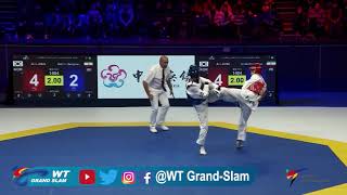 HIGHLIGHT | Men -58kg       Semifinal，Armin Hadipour Seighalani (IRI) VS Jun JANG (KOR)