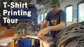 Making The Brand: T-Shirt Printing Tour