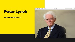 Peter Lynch - Perfil Inversionista