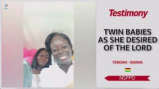 Twins babies as she desired of Lord Pastor Jerry Eze #nsppdtestimonies #pastorjerry #streamsofjoy