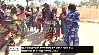 IEBA- DIRECTORA NACIONAL DA OBRA FEMININA RECEBIDA NO CAMPO MISSIONÁRIO HUILA