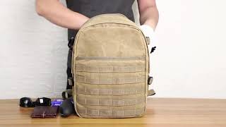 Waterproof PUGB Tactical Camera Backpack -- Woosir