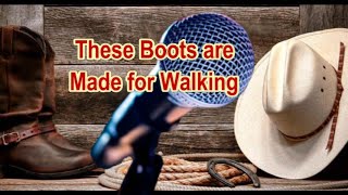 THESE BOOTS ARE MADE FOR WALKING   Nancy Sinatra   F hall Goldies 4