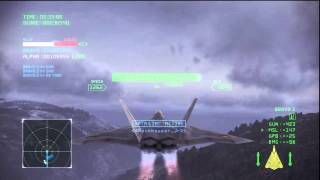 Ace Combat Infinity - Dam Buster - FB22 with GPB at Avalon