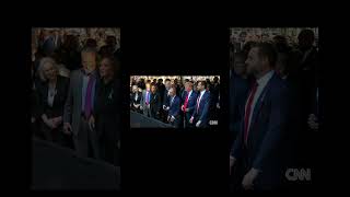 Trump and Harris shake hands at 9/11 memorial service. #latestnews #news