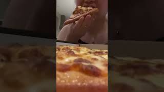 Pizza mukbang ASMR #eating #pizza #asmr #mukbang #foryou #yummy