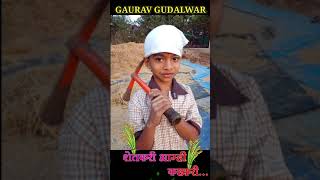 शेतकरी आम्ही कष्टकरी... Short Video... Gudalwar Films...