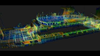 Kudan Lidar SLAM (KdLidar) in Action: Scanning a multi-story ship