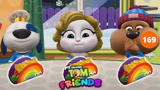 New food 🌮 🎄❄ Talking Tom and friends | Part #169 | Gameplay @TomiKOfunnycats