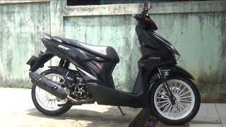 MODIFIKASI BEAT DELUXE VELG 18, KEREN BANGET