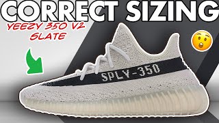 Sizing Guide for Yeezy 350 Slate - Watch before ordering the Yeezy 350 v2 Slate