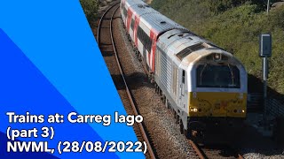 Trains at: carreg lago, NWML, (28/08/2022) part 3