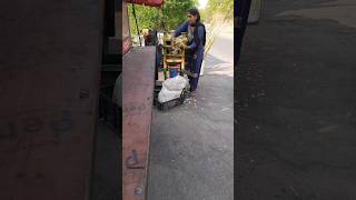 hardworking aunty selling sugercane juice #shorts