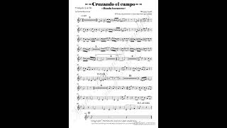 Cruzando el campo - banda bucanera (partitura)