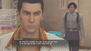 Yakuza 0 - Kiryu: Beating the Electronics King's Video Game Battle & Outrun Course D