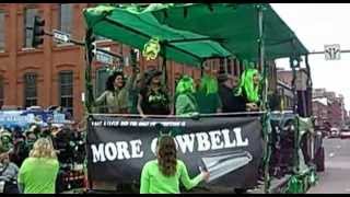 More Cowbell in The Denver St. Patty's (Saint Patrick's) Day Parade. 2013-03-16