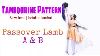 Tambourine Pattern | Passover Lamb A & B