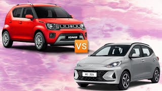 Suzuki Ignis vs Hyundai Grand i10 (versiones tope México)