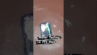 Water Testing | 12 pro max | Water Proof #2023 #doha #travel