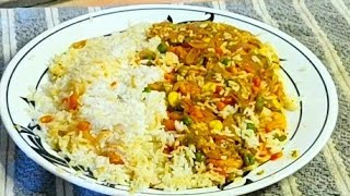 How to make Vegetable prawns Fried rice/Kerala snacks box