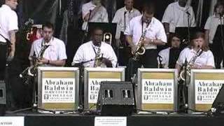 ABRAHAM BALDWIN JAZZ ENSEMBLE at  MONTREUX  "just friends"