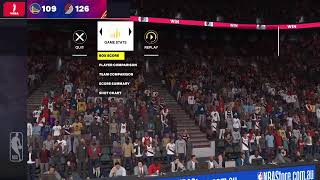 NBA2K25 - My NBA Franchise - Warriors vs Trail Blazers LIVE